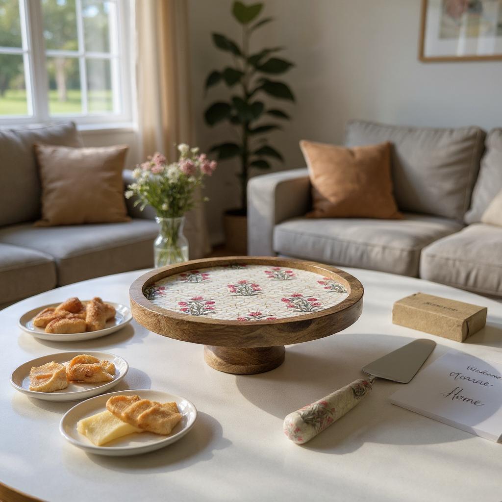Cake Stand Set - Floral Charm