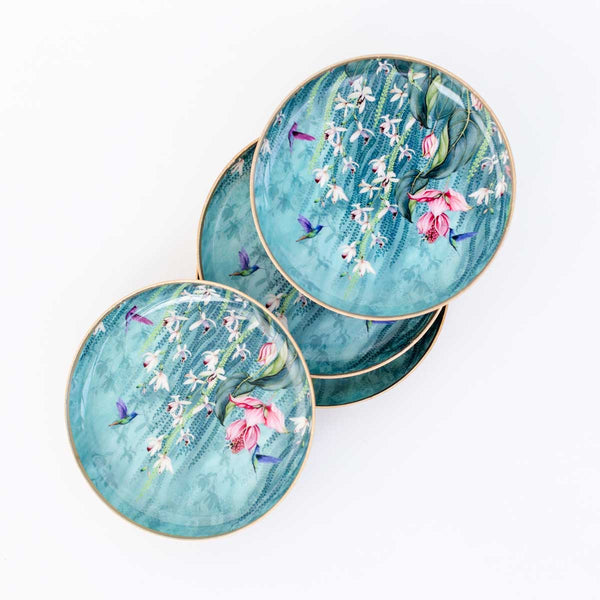 Metal Coasters - Floral Affair (Set of 4)