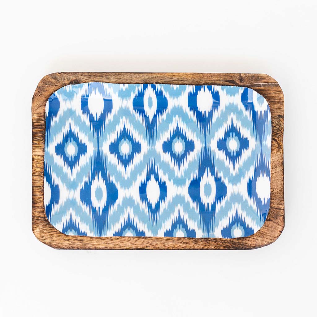 Mini Serving Tray - Ikat