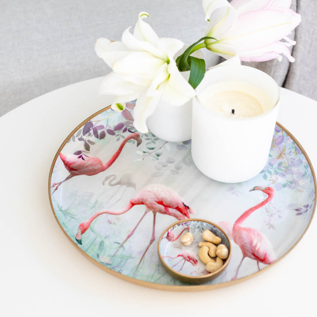 Metal Serving Tray - Flamboyance